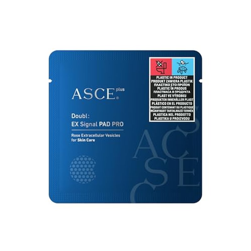 ASCE+ EX Signal Pad PRO - Treating Dark Spots, Wrinkles & Dull Skin - Hydrating & Exfoliation Facial Treatment with Exosome ? 30 Count