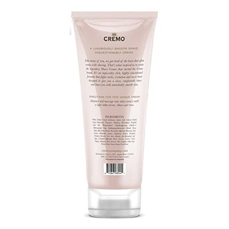 Cremo Women¡¯s Shaving Cream Sensitive Skin, Moisturizing, Ultra-Slick Shave Cream for Women, Fights Nicks, Cuts and Razor Burn, 6 Fl Oz