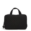 Travel Makeup Organizer Case - Recycled Cotton, Black, One Size