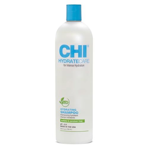 CHI HydrateCare Hydrating Shampoo 25 Fl Oz - Nourishing Moisture Balance