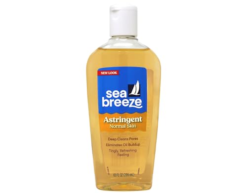 Sea Breeze Original Formula Astringent - 10 oz Pack of 6 for Clear, Refreshed Skin