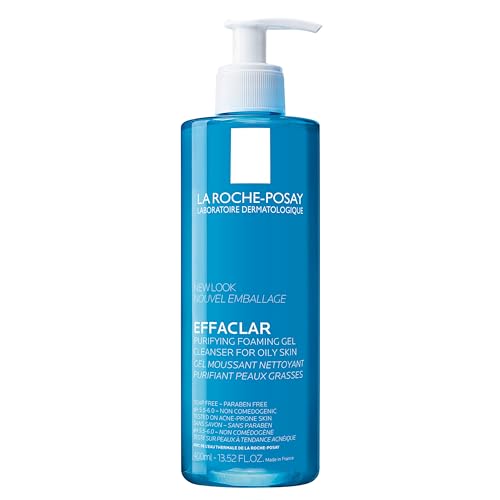 La Roche-Posay Effaclar Foaming Gel Cleanser for Oily Skin 13.52 Fl Oz