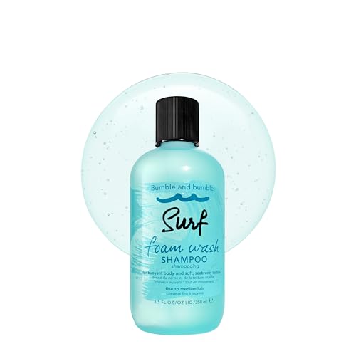 Bumble and bumble Surf Foam Wash Texturizing Shampoo 8.5 Fl Oz - Adds Sea-Breezy Volume & Texture