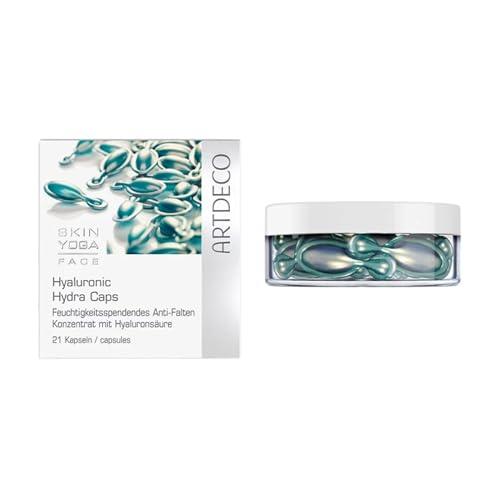 Moisturizing Anti-Wrinkle Hyaluronic Acid Capsules - Hydrating Face Serum, 21pcs