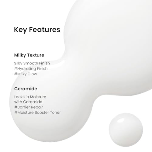 beplain Milk Ceramide Moisturizing Toner for face | Facial Toner for Glowy & Hydrating Skin | Suitable for Sensitive Skin | Korean Skin Care | Kbeauty (5.07 fl oz/ 150ml)