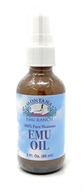 2 oz Pure Montana Emu Oil - Moisturizing Skin & Hair Oil, Certified Grade A