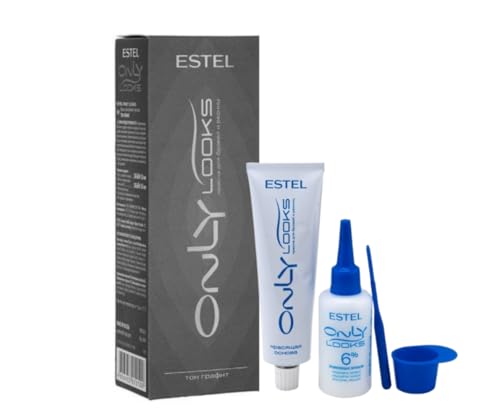 Professional Eyebrow and Eyelash Tint Dye Graphite - Sensitive Skin Safe