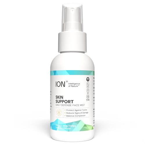 ION* Intelligence of Nature Skin Support Face Mist Hydrating Spray - Refreshing Facial Mist Spray for Daily Use, Travel Size, Vegan Friendly Formula for Women & Men - 3.4 fl oz (Pack of 1)