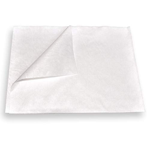 Disposable Hair Towel 100 Pack - Super Absorbent 32x16 Inch for Curly, Thick Hair