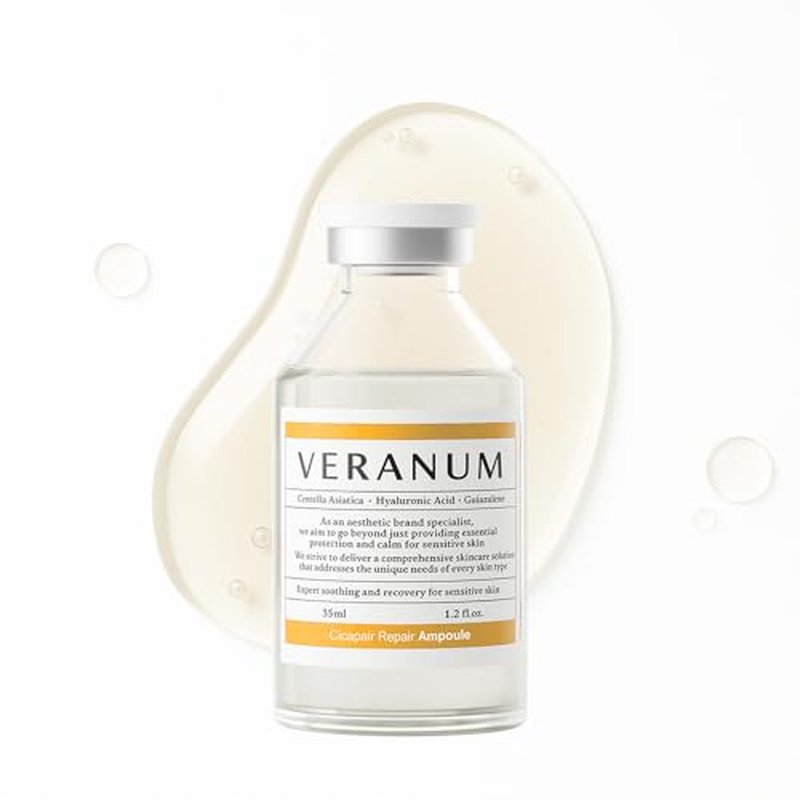 5-Peptide Repair Serum ? Korean Anti-Aging Peptide Ampoule with Centella EV | Collagen & Elasticity Support (1.2 fl oz / 35 mL)