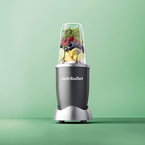 High-Speed Personal Blender 600W NutriBullet 8-Piece Smoothie Maker - Grey