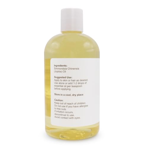 Soapeauty Pure Clear Jojoba Oil 12 fl oz - Moisturizing Skin, Face, Hair & Nails