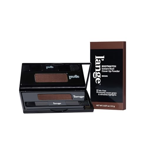 RootMatch Instant Root Cover Up Powder - Brown, Water-Resistant, Conceals Grays & Sparse Spots