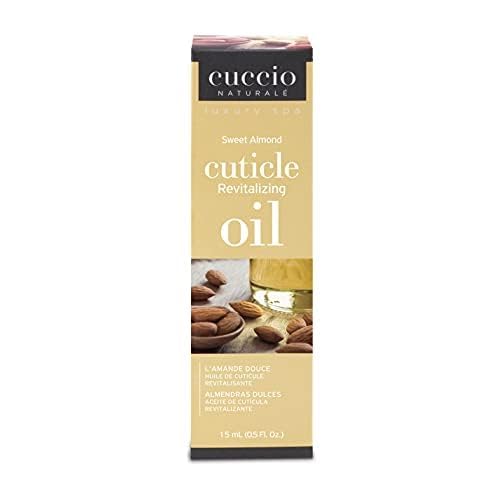 Cuccio Naturale Sweet Almond Cuticle Oil ? Hydrating and Nourishing Treatment with Safflower Oil and Vitamin E ? Sweet Almond Scent ? Promotes Healthy, Strong Nails ? 0.50 Fl. Oz. (15 mL)