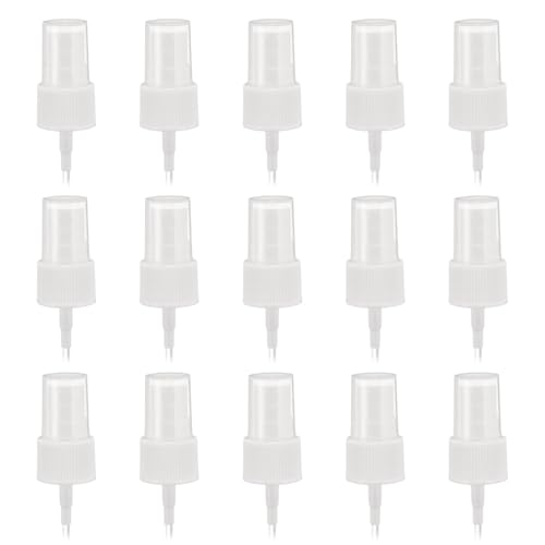 uxcell 50Pcs 20/410 Plastic Fine Mist Spray Nozzles Replacement for Bottles