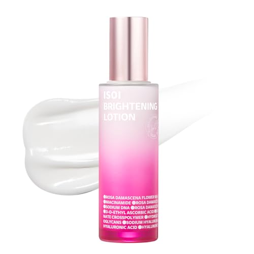 Rose PDRN Moisturizer with Niacinamide & Hyaluronic Acid - Lightweight Hydrating Lotion for All Skin Types