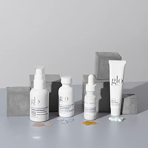 Glo Skin Beauty Clarify + Balance Travel Skincare Set for Acne & Oily Skin