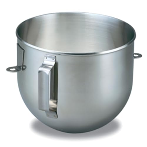 Stainless Steel Mixing Bowl for 5 Qt KitchenAid Bowl-Lift Mixers