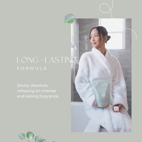 Shower Steamers Aromatherapy 12 Tablets ? Eucalyptus Mint, Relaxation & Stress Relief, Self Care Gift, Spa Essentials, Birthday Gifts for Women & Men, Travel Must-Have