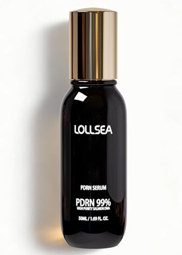 Lollsea PDRN Serum with Salmon DNA & Ceramide NP - Anti-Aging Face Treatment 1.69 fl oz
