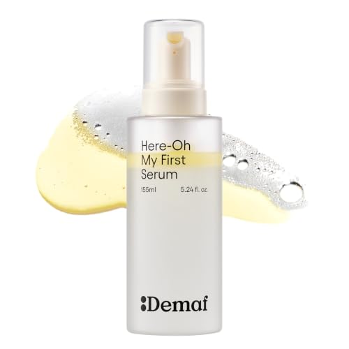 De:maf Here-Oh My First Hydrating Serum 5.24 Fl Oz Hyaluronic Acid (Foam Toner-Serum) Original