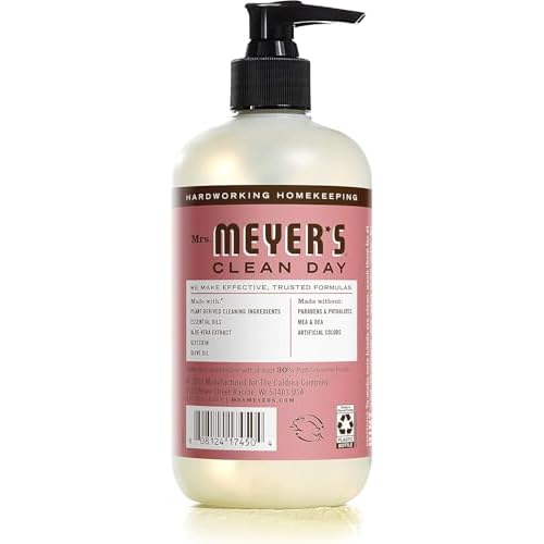 Mrs. MEYER'S Liquid Hand Soap - Rosemary - 12.5 Fl Oz -(Pack of 6)