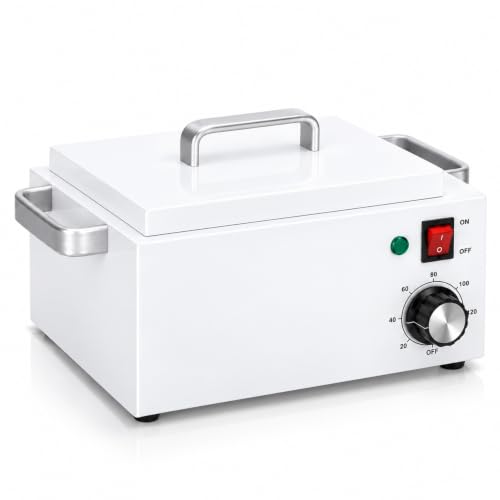 5.5Lbs Professional Wax Warmer for Hair Removal with 0-120°C Temperature Control - Large Salon & Home Wax Pot - Variation of 5.5 Pound