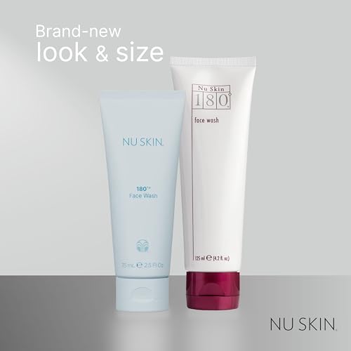 Nu Skin 180° Vitamin C Face Wash for Mature Skin 2.5 Fl Oz Pack of 2
