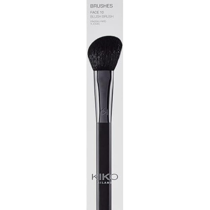 KIKO Milano Face 10 Blush Brush | Angled Brush For Blushes, Bronzers And Highlighters
