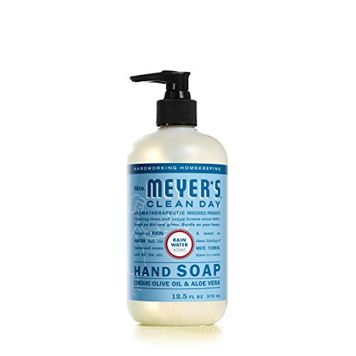 Mrs. MEYER'S Clean Day Liquid Hand Soap 6 Pack Variety Pack, Clementine, Basil, Lavender, Rain Water, Oat Blossom, Lemon Verbena, 12.5 OZ Each, 1 CT