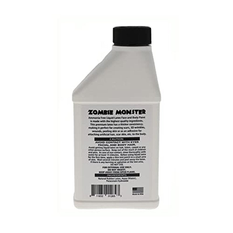 FX Zombie Ammonia Free Liquid Latex (2 Pack) For Halloween Costume, Zombie, Vampire, Monster Make Up & Dress Up, Special Effects, Parties and Cosplay, Face and Body Latex Paint