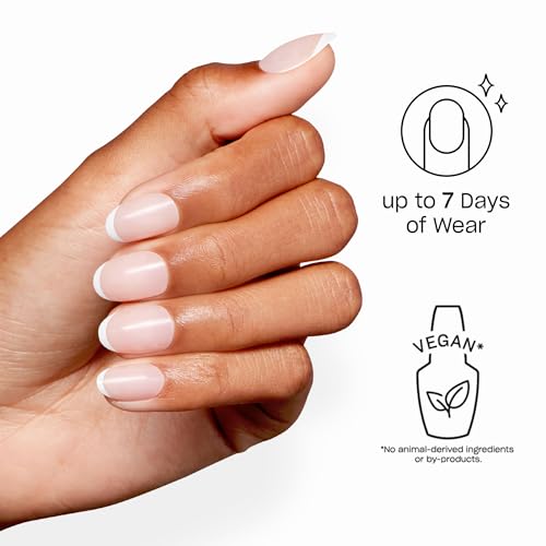 OPI Sticking Point | Instant No Glue Press On Nails | 30 Count with Adhesive Tabs | Short Round, Almond and Squoval | Damage-Free Wear | Spring 2026