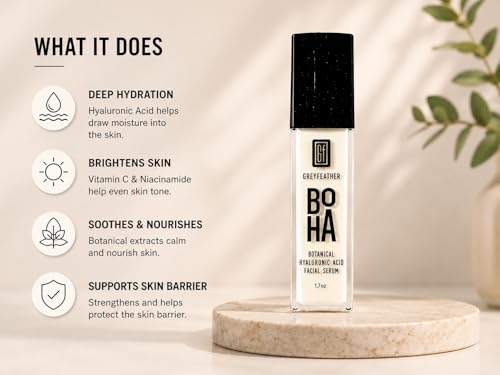 Hyaluronic Acid Face Serum for Hydration & Moisturizing - Daily Skincare