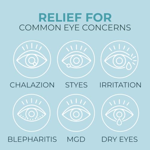 NOVEHA Eyelid Cleanser & Stye Eye Treatment Spray 4oz - Gentle Lash & Eyelid Care