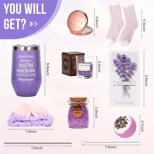 Birthday Gifts for Women, Birthday Gifts Basket for Mother's Day Gifts Ideas for Birthday Box for Best Mom Women Her Sister Wife Grandma