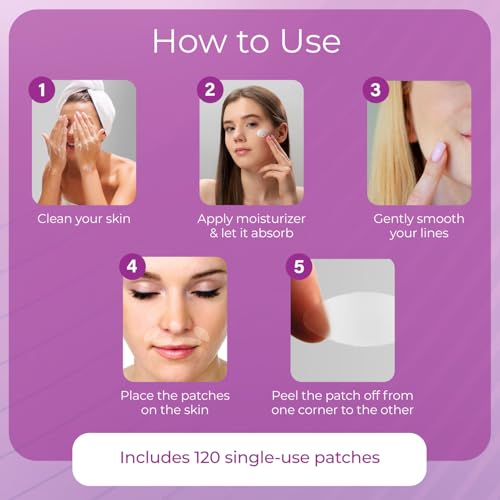 Lip-Sticks Wrinkle Patches for Smile Lines - 120 Overnight Anti-Aging Lip Masks