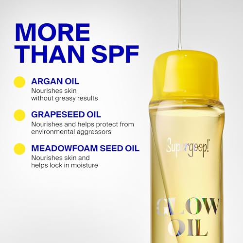 SPF 50 Body Oil Sunscreen with Glow & Hydration - 5 Fl Oz - Non-Greasy, Water-Resistant, Nourishing SPF Oil