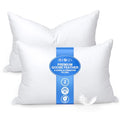 Queen Size Feather Pillow Set of 2 - Hotel Down Support & Softness