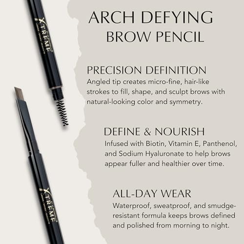 Arch Defining Brow Pencil Taupe - Long-Lasting Waterproof Eyebrow Makeup