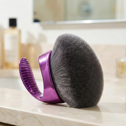 Large Flat Top Body Makeup & Self Tanner Brush - Vegan Blending Tool