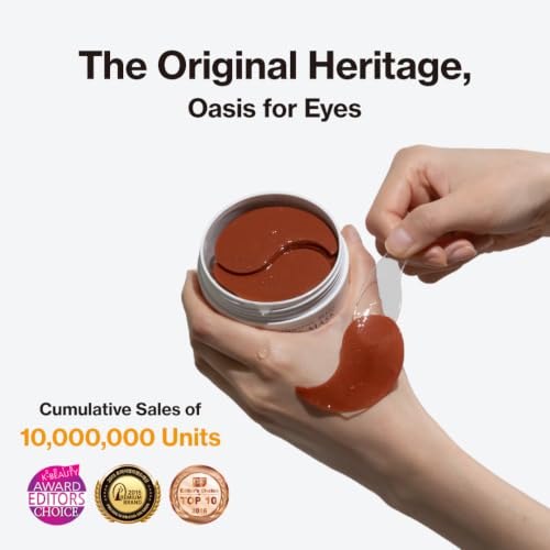 Hydrating Ginseng Eye Masks 30 Pairs for Dull Skin Refresh & Firmness