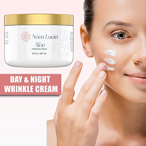 Aloe Vera Skin Moisturizer for Face & Body - Soothing, Hydrating, Fragrance-Free