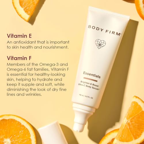 Body Serum Brightening & Hydrating with Vitamins - 4 Fl Oz