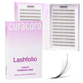 Curacoro LashFolio Narrow Wispy 7D-0.05 C Curl Promade Fans, 8-13mm