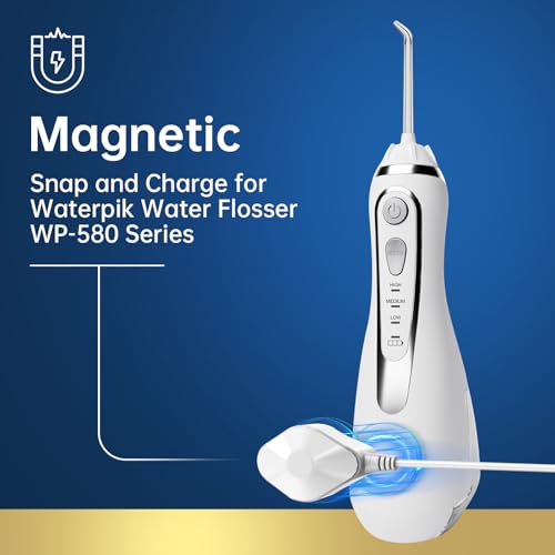 Solopen Magnetic Charger for Waterpik Advanced 2.0 WP-580 Series