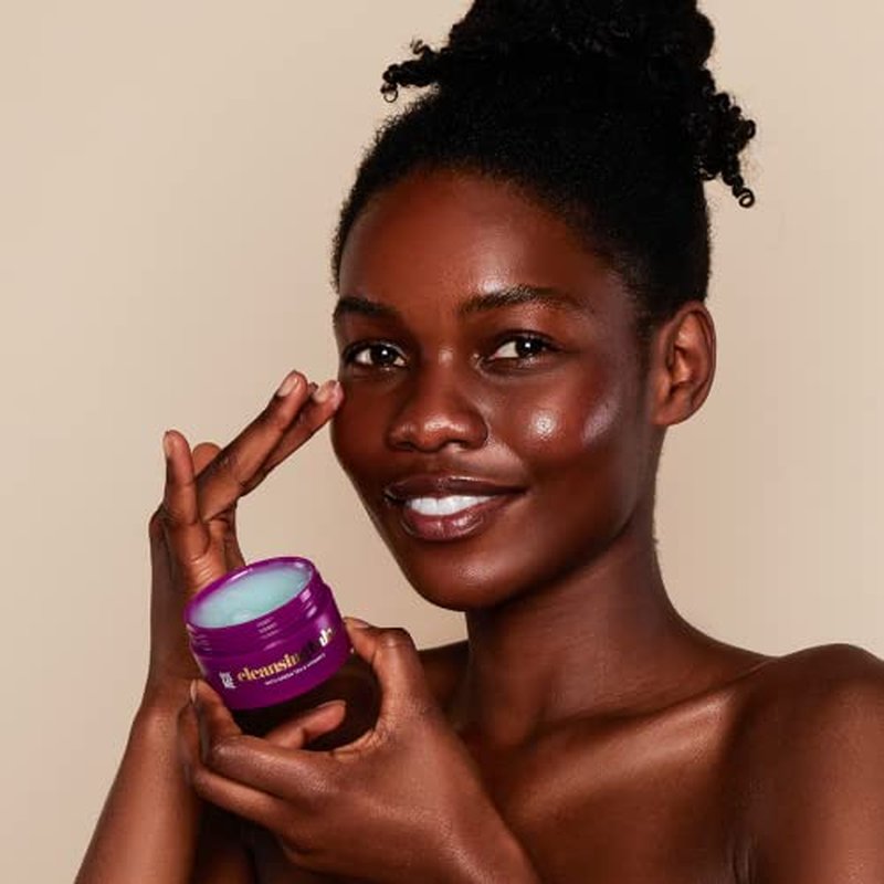 Give Me Cosmetics Cleansing Balm with Green Tea & Vitamin E, Hydrating Makeup Remover for All Skin Types, Gently Removes Impurities, Paraben-Free