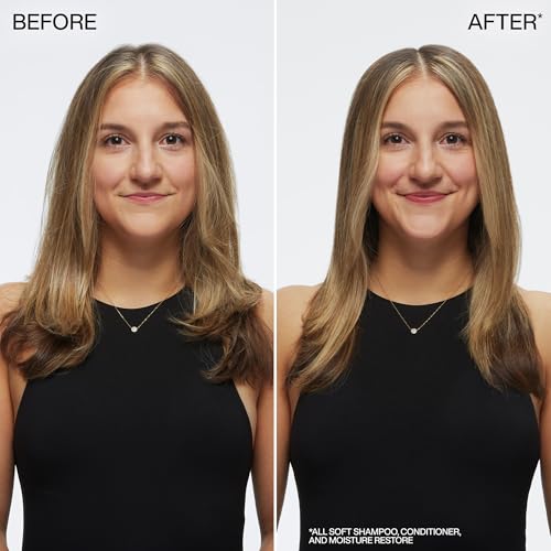 Redken All Soft Moisture Restore Leave-In Treatment | With Hyaluronic Acid and Argan Oil| Hair Treatment for Dry and Brittle Hair | Humidity and Heat Protection | Anti-Frizz | For Soft and Smooth Hair