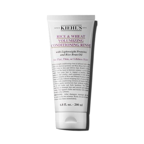 Kiehl's Rice & Wheat Volumizing Conditioner - Thickening & Shine, 6.8 fl oz