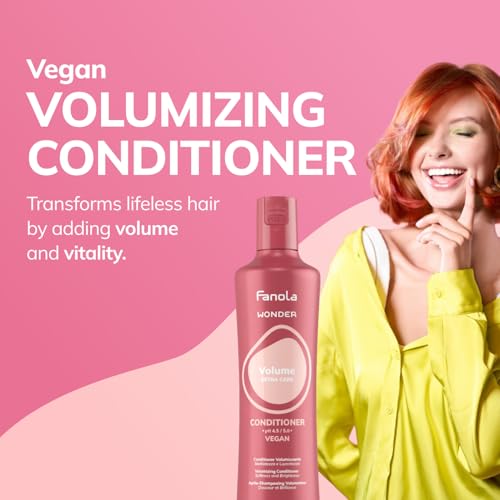 Fanola Wonder Volumizing Hair Conditioner & Detangler - 33.8 Fl Oz - Pack of 1