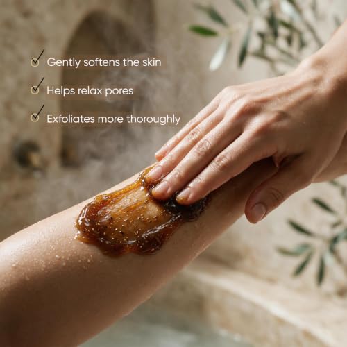 Moroccan Black Soap with Argan Oil – Natural Body Exfoliant & Hydrating Cleanser 500g